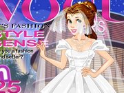 Belle on Wedding Vogue Cover
