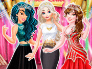 Princesses at Miss College Pageant HTML5