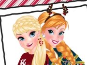 Frozen Sisters Ugly Xmas Sweater