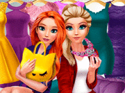 Anna and Elsa Dressing Room