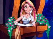 Disney girls fairy transformation: Giselle / Rapunzel #dressupgames #f