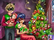 Dotted Girl Family Christmas
