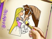 Rapunzel Fun Coloring Book