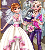 Ice Queen Preparing Princess Wedding