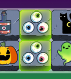 In this spooky Halloween Mahjong Connect game you must connect all the scary mah jong pieces and cle