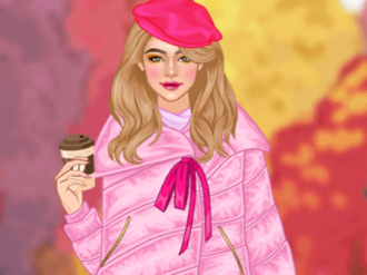 From Pink to Purple Dress Up Game