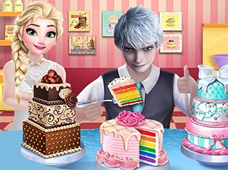 Princess Elsa Wedding Cake
