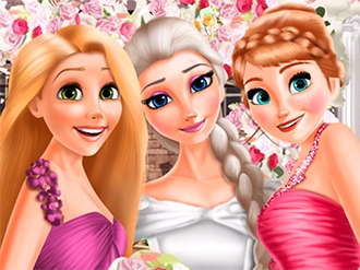 Elsa 'n' Princesses Wedding