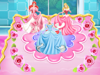 Disney Princess Cake Cooking