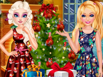 Elsa And Ellie's Christmas Eve