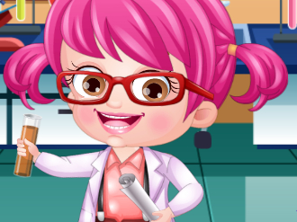 Baby Hazel Scientist Dress up