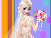Elsa Wedding Prep Dressup