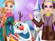 Princess And Olaf's Winter Style