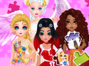 Puzzles Princess and angels new look