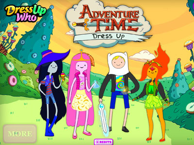 Adventure Time Dress Up Game 2