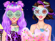 Girls just wanna have fun! Take part in this brand new #fun fashion dress-up. Blondie and Beauty are