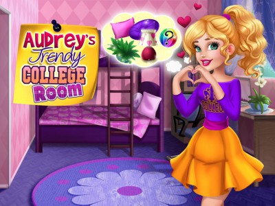 Our glamorous girl Audrey got into college! While visiting her dorm room she saw that everything was