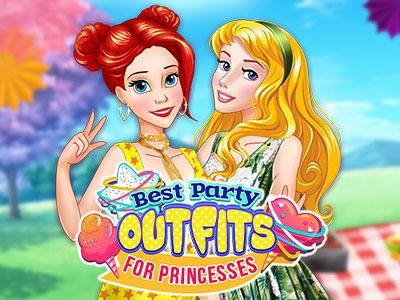 Princesses Ariel and Aurora have a very busy evening coming: they were invited to 3 parties in one n