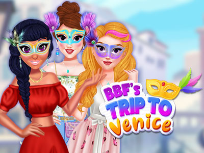 Fancy a trip to Venice? Hurry up, the princesses just arrived in a beautiful place and they need you