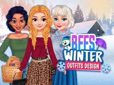 Help the princesses design their own unique sweaters. Pick a sweater design, add patterns, and then 
