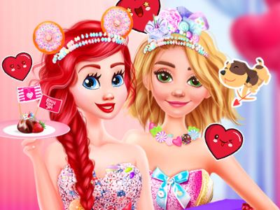 They say love is in the air, but our princesses disagree. Join Mermaid and Blondie in this exciting 