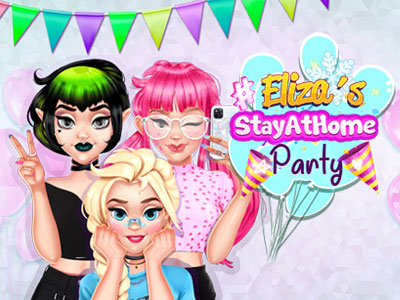 Feeling a little bored while staying home? Eliza got the best idea ever. Join her #StayAtHome party 