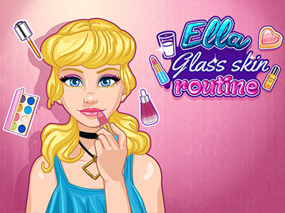 Join Ella in her glass-skin morning make-up routine! Follow her makeover tutorial for cleansing and 