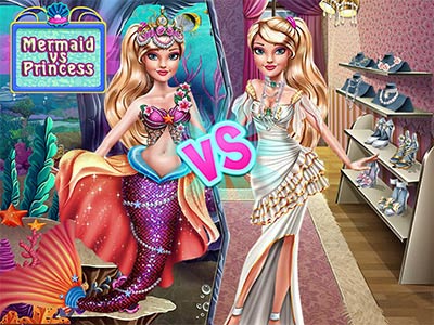 Ellie Mermaid Vs Princess
