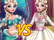 Ellie Mermaid Vs Princess - Culga Games