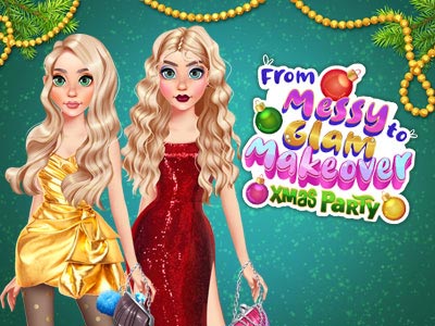 From Messy to #Glam: Xmas Party Makeover