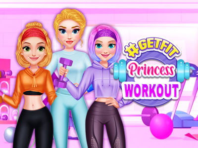New year, new goals! The princesses are heading to the gym. They are going to try a #GetGit program.