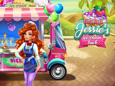 Jessie has an awesome summer job, she's going to run an ice cream truck in a park. But oh my, it's c