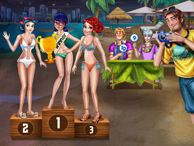 Girls Swimsuit Contest