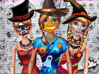 Halloween Doll Creator is a great halloween game where you will have to create dolls and dress them 