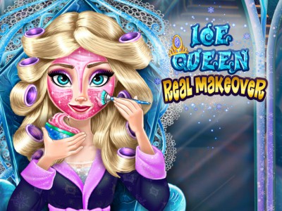 Get into the Ice Queen's castle and discover her real makeover session, the she has a very special s
