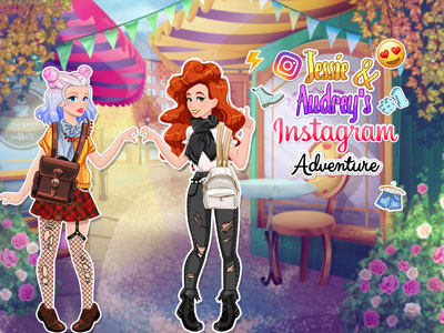 Follow Jessie and Audrey on their Instagram Adventure. Try to match their outfit of the day to a giv