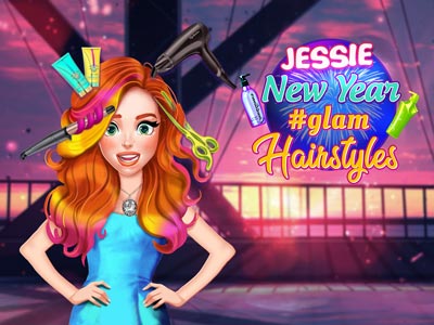 Jessie New Year #Glam Hairstyles