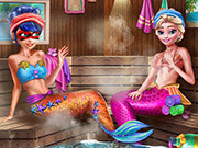 Mermaids BFFs Realife Sauna