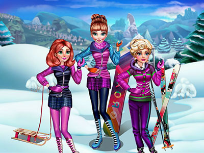 In our latest game called Mountain Vacantion you will create fashion winter looks for our featured p