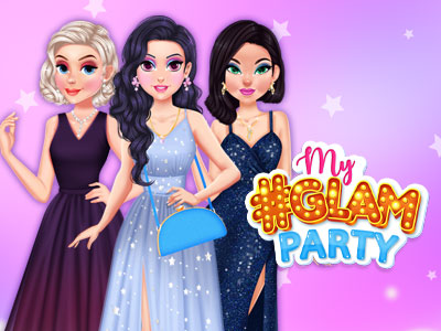 Mi fiesta #glam: ¡Qué hermosa noche! Tus princesas favoritas están invitadas a una cena glamorosa