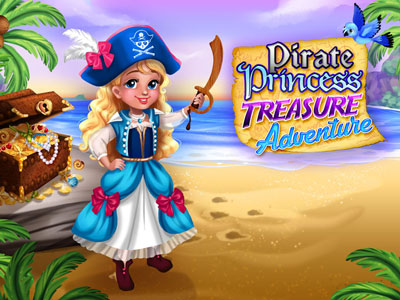 Aventura cu comoara prințesei pirate: Prințesa pirat este o fetiță ambițioasă care vrea să-ș