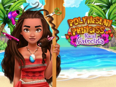Get Moana ready for an amazing adventure with a brand new real haircut! Our newest princess loves to