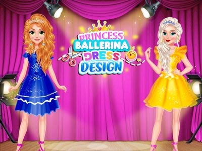 Follow the princesses in this new Ballerina Dress Design game. Have a lot of fun creating amazing ba