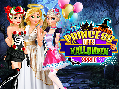 Modern princesses and BFFs love to spend time together, especially when it comes to Halloween! Let�