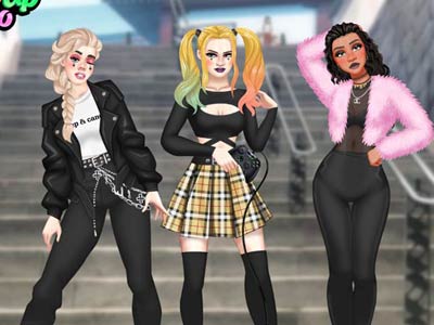 E girl cheap dress up