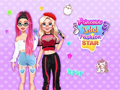 Hey, girls! Your favorite princesses want to try this amazing brand new style #Idol fashion. Will yo