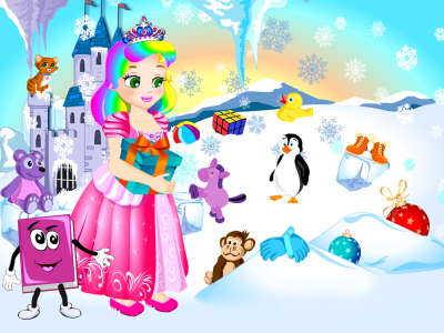 Princess Juliet is really excited because she is going to receive a gift from her friends. They know