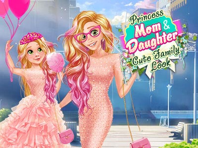 There is a Family Look photo contest going on and Blonde Princess and Mermaid both want to join toge