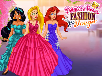 Choose which princess should be your prom model and put your creativity to work! Select the colors y