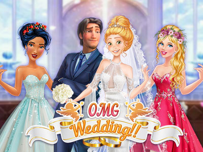 This day is a very special one for your favorite princess because it's Blonde Princess's wedding day